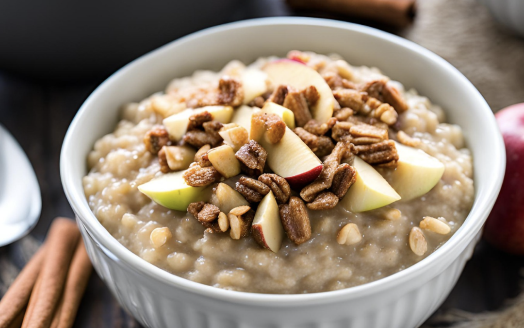 Apple Cinnamon Steel Cut Oats